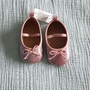 Old navy, 3-6m, sparkly baby shoes